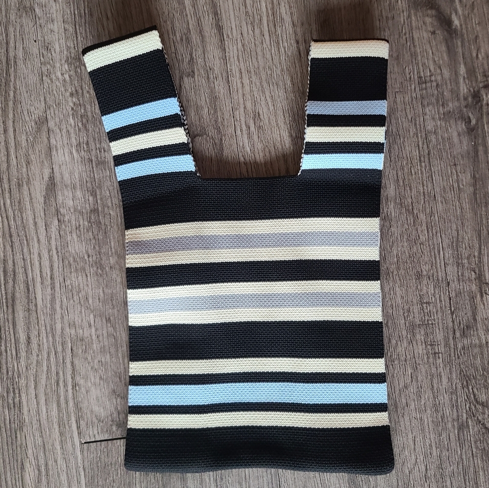 Small multicolor fabric bag